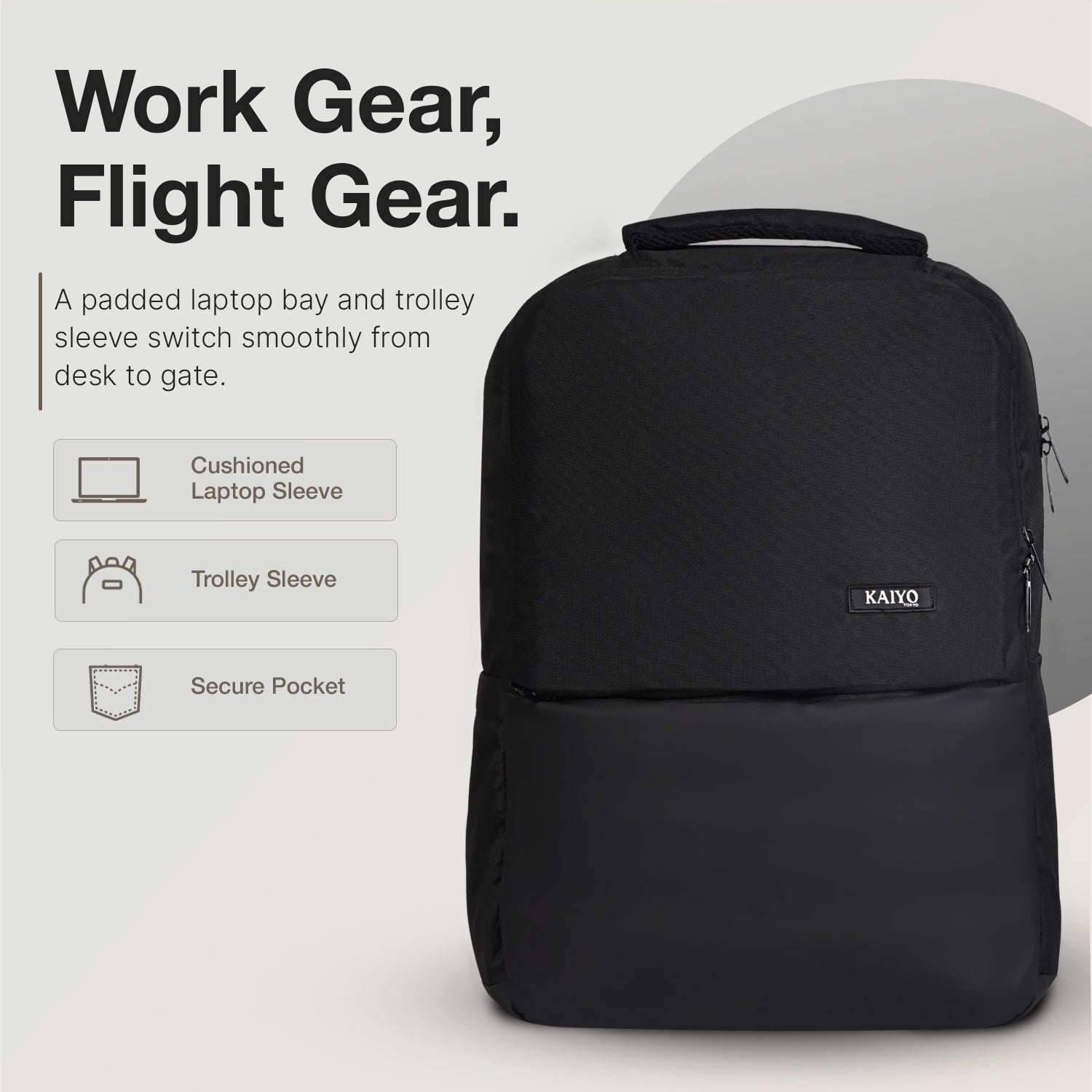 Ginza30 Laptop Backpack · 30L, 15.6” Sleeve