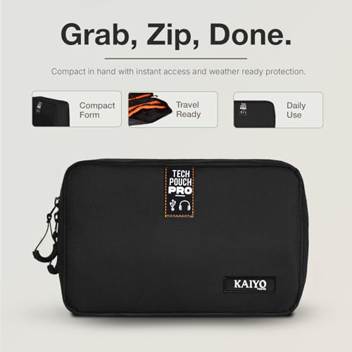 Ginza Tech Pouch Pro — in-bag view