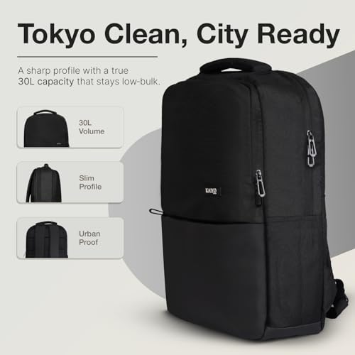 Ginza30 Backpack — multi-level interior organisation