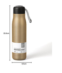Insulated Field Bottle, Gold — angle