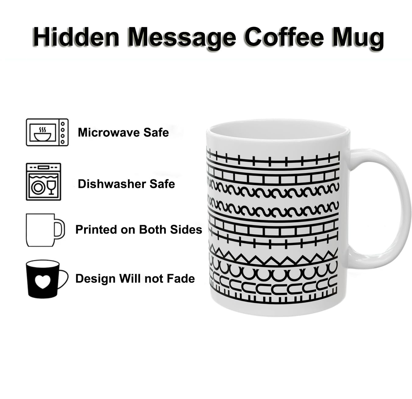 Hidden Message Mug — dormant state