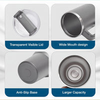 Travel Tumbler 1200ml — straw