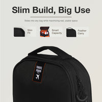 Ginza Travel Pouch - slim build with smart capacity